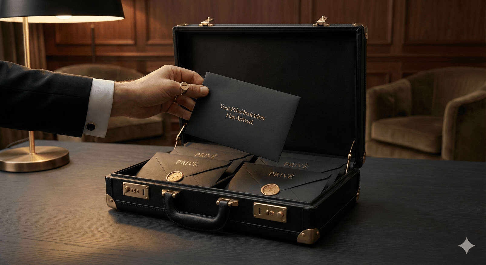Invitation Card Briefcase